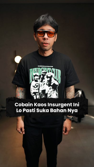 Design kaos insurgent ini keren abis! Kaosnya heavyweight dan full katun. #kaos #tshirt #kaosinsurgent #mensfashion #menswear