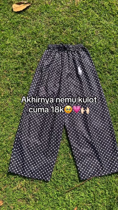 #celanapolkadot #celanakulot #kulothighwaist #kulotmurah #celanamurah #celanawanita #kulotpolkadot #OOTDFashionShopee #SpillRacunShopee #ShopeeLook