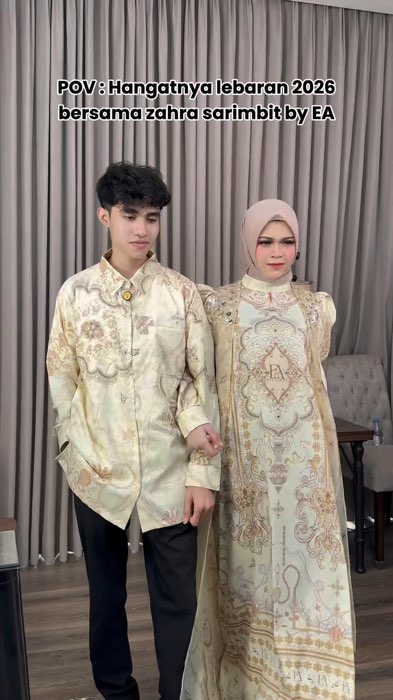 Hangatnya lebaran bersama outfit by EA.. Yuk dapatkan sekarang harga terbaiknya.. 🥰🫶 #zahby #ellyarsy #ellyarsycollec #outfitlebaran2026