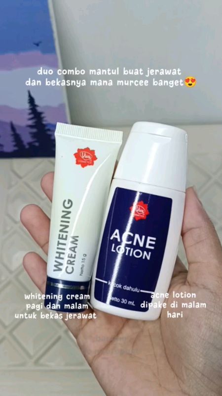 yuk checkout biar lebaran keliatan glowing pake whitening cream viva #whiteningcream #shopeevideo #ViralDiShopeeVideo #ShopeeBeautyHaul #RacunShopee