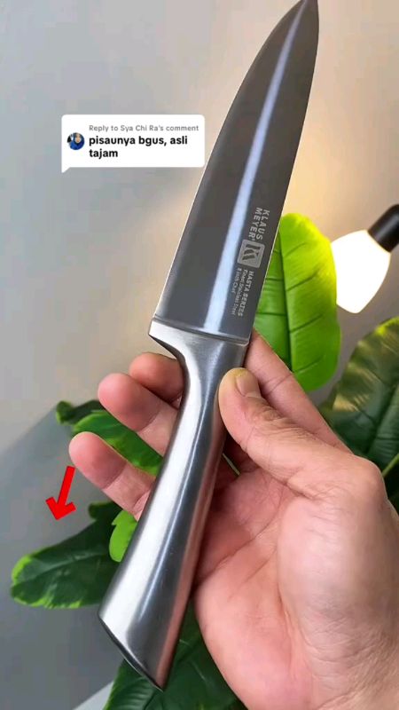Pisau 🔪 tajam  stainless #pisau #pisaudapur #pisautajam #pisauviral