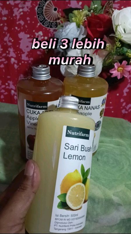 paket 3 in 1#dietsehat #cukaapel #CukaNanas #sarilemon #shopeevideoviral #racunshopeecheeck #fypdongggggggg