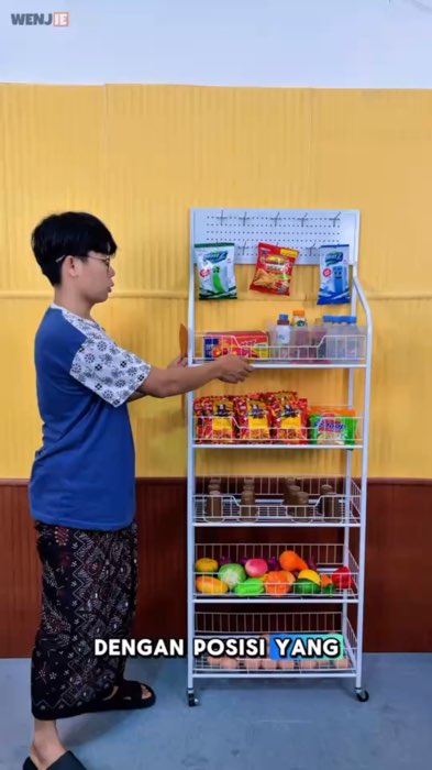 Rak Bertingkat Mudah Dipasang, Tidak Ribet untuk Kebutuhan Usaha Anda #RakMudahDirakit #PerlengkapanUsaha