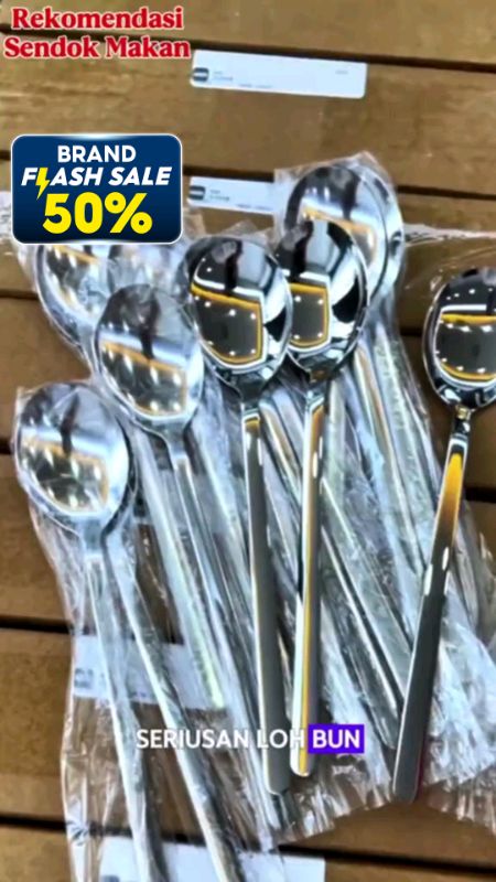 sendok makan sendok tebal #sendokmakan #sendokstainless #sendoktebal #fyp #shopeevideo