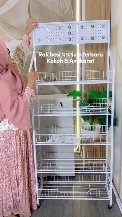 #GratisOngkirRP0 #RacunShopee #rakjajan #raktoko #raktokojualan #rakjualan #rakjualanserbaguna #rakhijab #rakhijabaesthetic