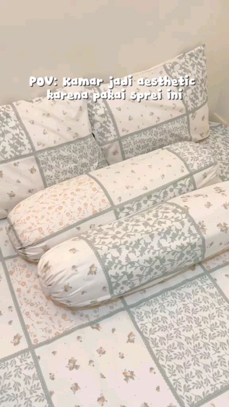 Pakai sprei ini kamar auto aestethic #RacunShopee ##sprei #fyp