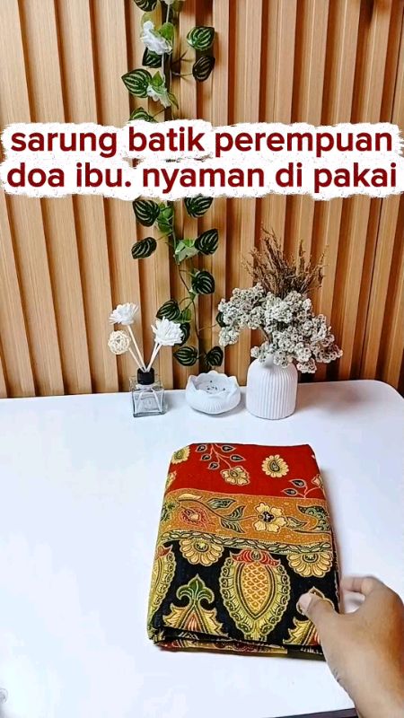 #sarungbatik #sarungdoaibu #GakNyeselBeliIni #GratisOngkirRP0 #ShopeeCOD #SpillBawaBerkah