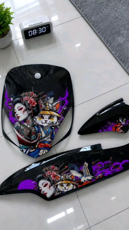 #striping #mio #sporty #samurai #kucing #keren #kontes #motif #ganteng