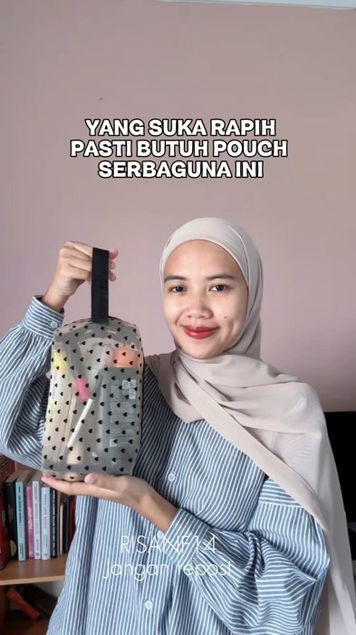 Akhirnya nemu pouch yang ku cari #pouchserbaguna #pouchmakeup #pouchkosmetik  #pouchmultifungsi #pouchmakeupjaring
