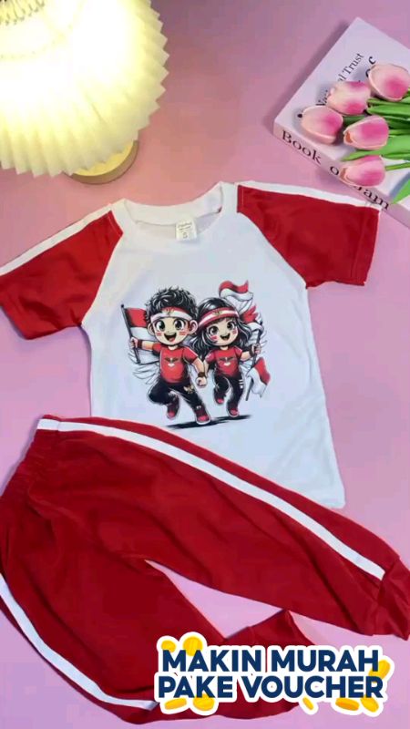 #setelankemerdekaan #setelananak#GratisOngkirRP0#SpillBawaBerkah#ShopeeCOD#TermurahDiShopee#PromoNonStop#Cashback50RB #ViralDiShopeeVideo#ShopeeLook