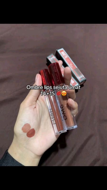kecintaan banyak orang😍#shopeevideo #ombrelips #omglipcream