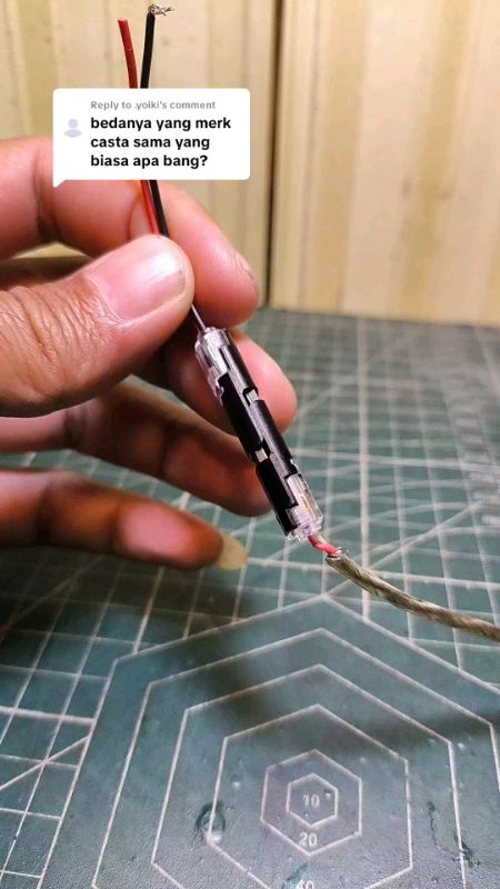 konektor untuk lampu hias dan variasi #konektorkabel