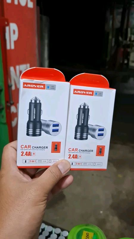 Arover carger mobil motor 2.4A #shopeevideo #cargermobil