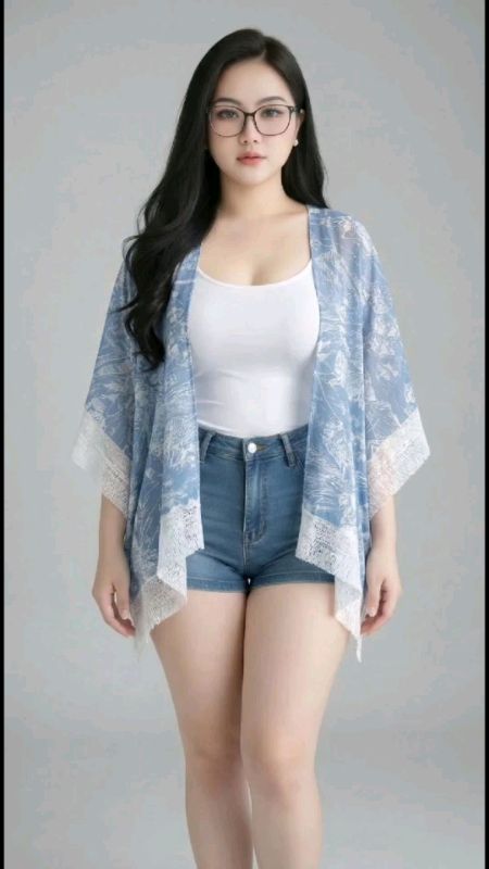 Outer Wanita Batwing Full Motif #RacunShopee #SpillRacunShopee #ShopeeFashionHaul
