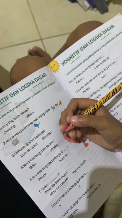 Buku seru buat persiapan masuk SD #bukuanak #bukupintar #bukutk #bukusd