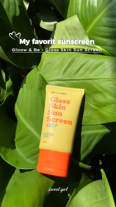 Nggak mau gosong? Wajib pakai sunscreen daily sebelum keluar rumah untuk melindungi kulit nggak bikin lengket. #sunscreen  #gloowandbe  #spf40