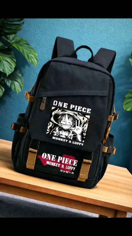 Tas Ransel anime One Piece #ShopeeLook #BeautyFest #ShopeeFashionHaul #ShopeeCOD #originalshopee #tasranselanimeonepieace