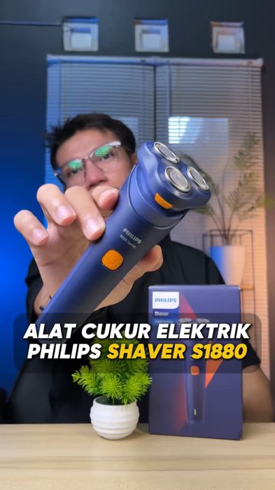 Alat cukur elektrik Phillips S1880 ✅ #PromoNonStop #DiskonRacunShopee #GratisOngkirRP0 #GakNyeselBeliIni #alatcukur #alatcukurelektrik #alatcukurkumis