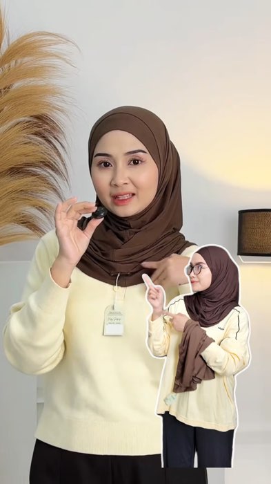 warna baru hijab vanya, olive bronze🫶🏻 #hijabkalisha #bergokalisha #kalishaxmima #hijabvanya