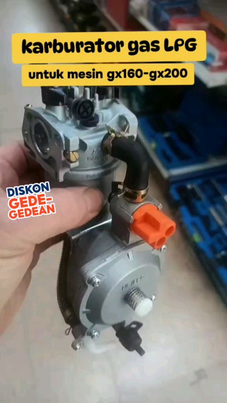 konverter Karburator gas LPG #petaniindonesia #mesinirigasi #mesinpenggerak #shopeevideo #karburator
