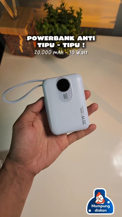 Akhirnya nemuin juga powerbank anti tipu tipu ..🚀  #powerbank #powerbankmurah #powerbankfastcharging #RacunShopee #ShopeeCOD #GratisOngkirRP0