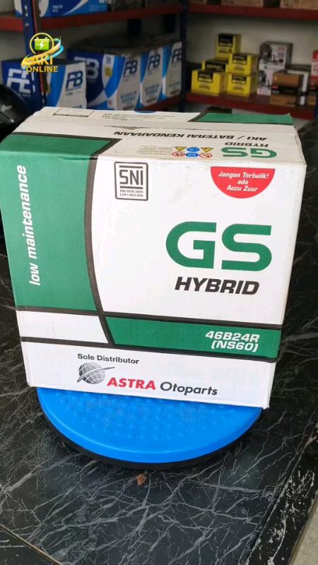 Aki mobil gs #akimobil #akibasah #akikering #akigs #aki #RacunShopeeAksesoris