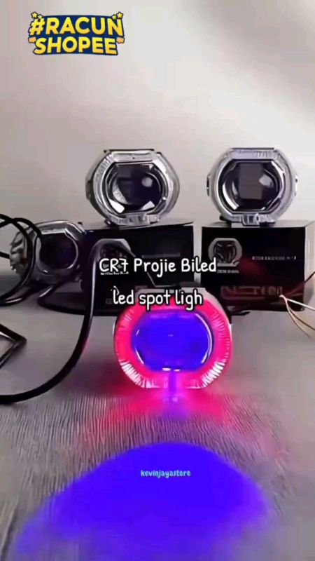 lampu tembak projie CR7 2,5inch#Lamputembak #lampuprojie #lampubiled #lampumotor #lampuviral #projiebiledcutoff #projiedaymaker