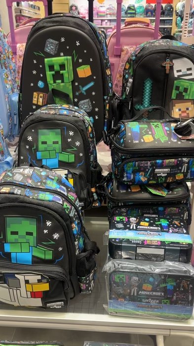 SMIGGLE SERIES MINE CRAFT BLACK #DiskonShopeeVideo #realpicture💯 #GratisOngkirRP0