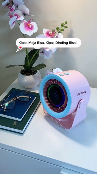 Kipas meja sekaligus kipas dinding dari Goojodoq nih guys #kipasmeja #goojodoqgfs008 #goojodoqhighspeedfan #goojodoqkipas