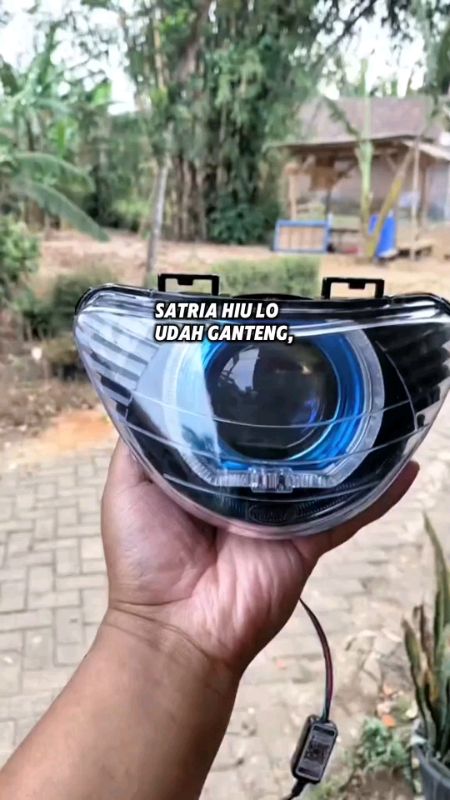 #headlampsatria #satriahiu2tak #satriahiumodifikasi #satriahiu #lampusatriahiu #biledsatriahiu #fyp #semuapenggunashoppe