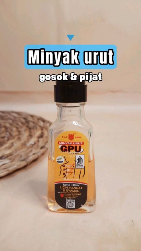 #RacunShopee Minyak urut gpu pijat #SpillRacunShopee #SpillBawaBerkah #pijat #urut #minyakgosok #multifungsi #spillbawahberkah #pegel #linu #keseleo