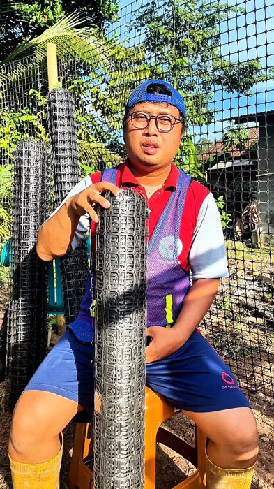 Pagar plastik hdpe serbaguna