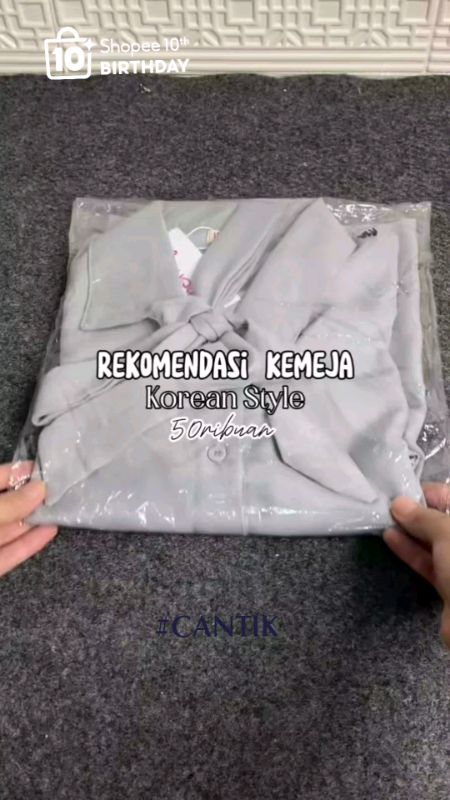 Gangnam TOP#gangnamtopblouse#kemejawanita#blousewanita#PromoNonStop#keranjangshopee#SpillRacunShopee#SpillBawaBerkah#RacunShopee#RacunShopeeCheck#fyp