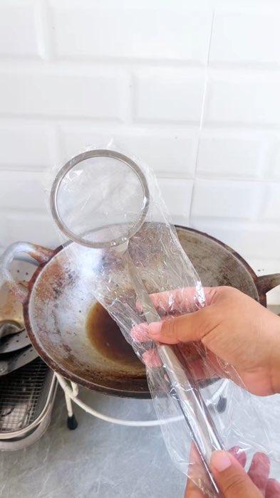 Cakep 🥰 #saringanhalus #saringanhalusstainless #alatdapur #HomeLivingdiShopee #RacunShopee #saringanminyak #saringansteinless