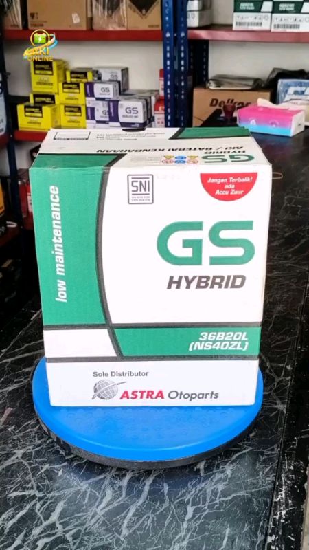 Ns40zl gs #akigs #akikering #aki #akimobil #RacunShopeeAksesoris
