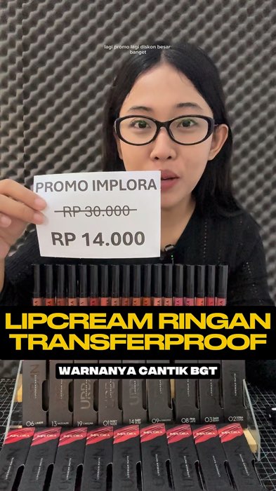 Lipcream andalan untuk sehari-hari☺️🫶🏻 #lipcream #lipcreammurah #lipcreamimploramurah #lipcreamviral #ShopeeBeautyHaul #GratisOngkirRP0 #ShopeeCOD