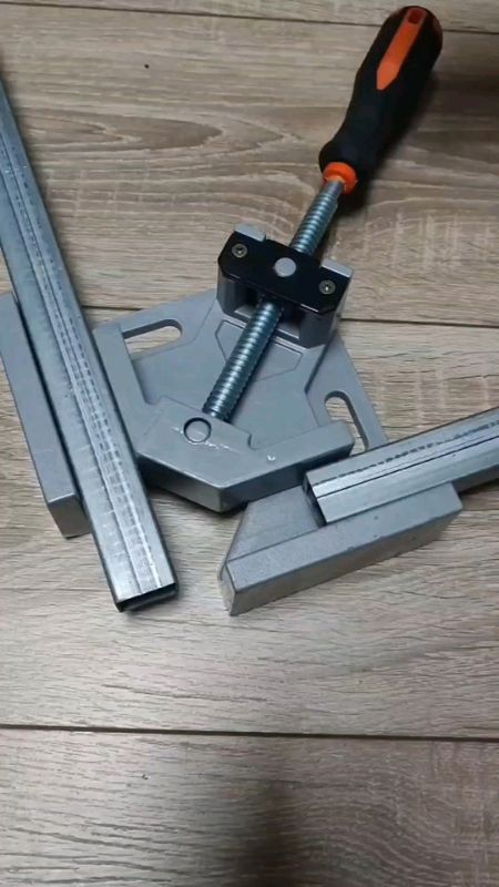 CORNER CLAMP - Penjepit Sudut Frame Kaca Kayu 90 Derajat Catok Klem Kayu sudut Siku#SpillRacunShopee#Spillbawaberkah#ViralDiShopeeVideo#Penjepitsiku