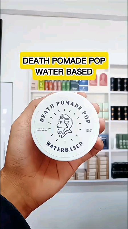 Death Pomade Pop Water Based Pomade #deathpomade #pomade #pomadewaterbased #RacunShopee #RacunShopeeCheck