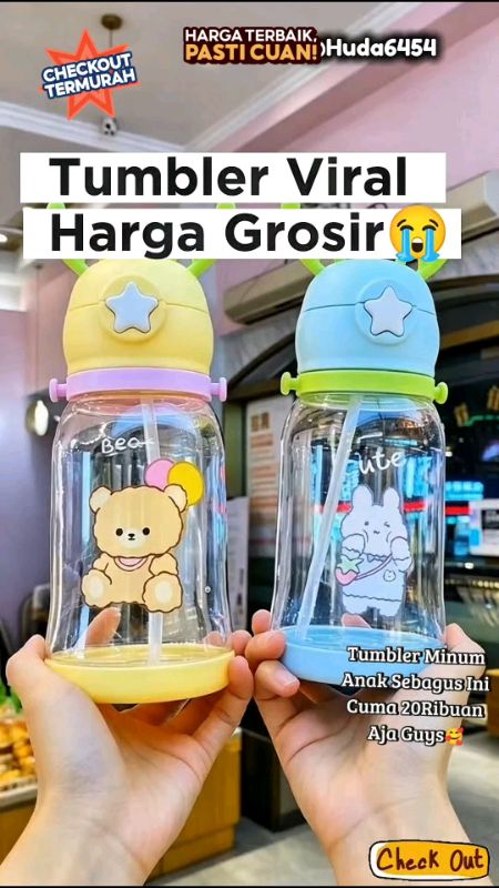 Tumbler Lucu Anak🥰#botolminumanak#tumbler#tumbleranak#tumblersekolah#RacunShopee#GratisOngkirRP0#Diskon50Persen#bismillahfyp#sayanganak#viral#fyp#fyi