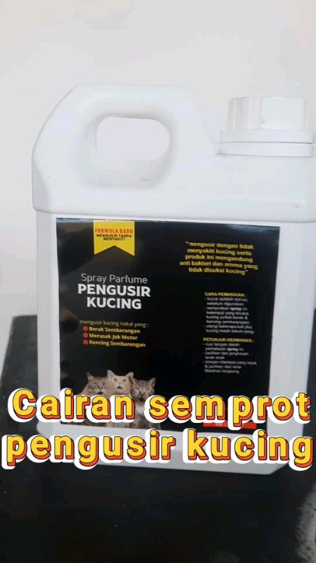 Caiean semprot pengusir kucing #cairanpengusirkucing #pengusirkucing #pengusirkucingampuh #pengusirkucingampuh #fyp #fypシ