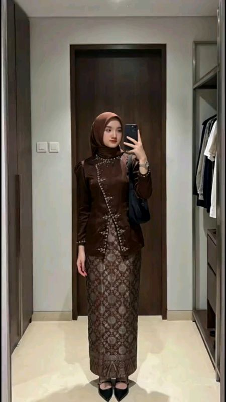 Dress modern semewah ini! Pas banget buat kondangan & wisuda✨ Yuk langsung klik keranjang di bawah ya! #kebaya #kebayamodern #ootd #shopee #viral
