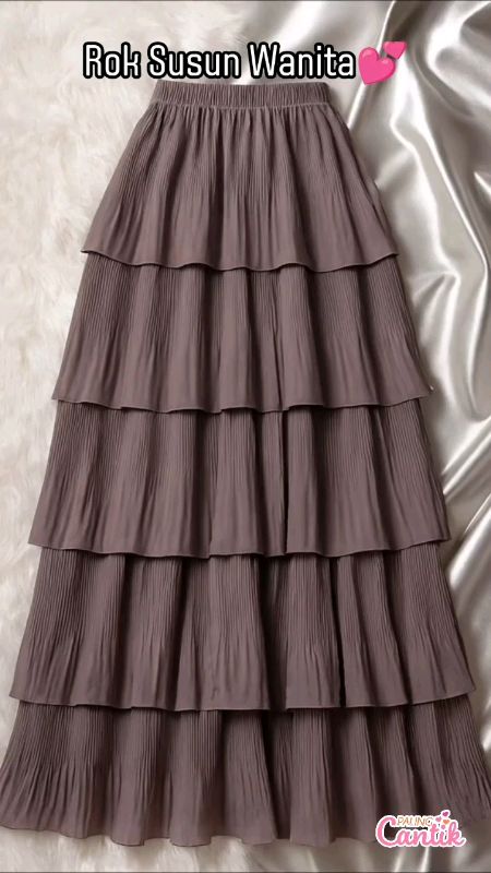 cuman 100rbuan sdh dpt rok secantik ini😍#RacunShopee #bismillahfyp #alhamdulillah #roksusun #roksusun4layer #PromoNonStop #ShopeeLook #ShopeeCOD