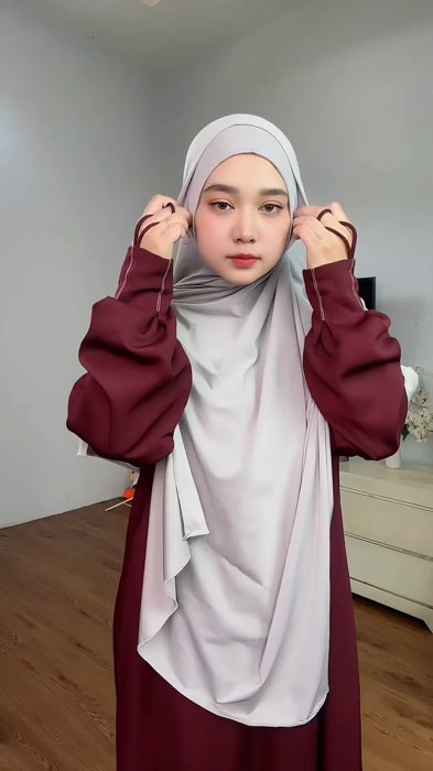 kiaka pashmina bandana syari tanpa tali sama sekali nyaman banget #kiakahijab #pashminabandana #pashminainstan #pashminajersey