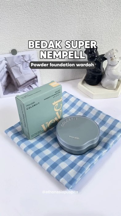 Bedak super nempel #SpillBawaBerkah #SpillShopeeVideo #wardahcolorfit #wardahpowderfoundation #bedakpadat #bedakpadatfullcoverage #WardahGlowGoals