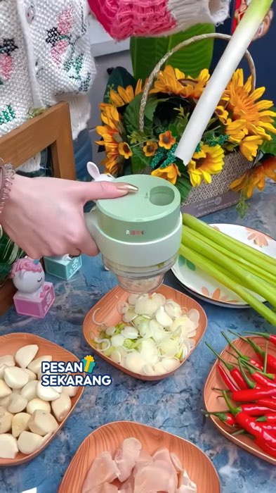 pemotong sayuran blender mini portable pengiris bawang #RacunShopee #DiskonRacunShopee #GakNyeselBeliIni #ViralDiShopeeVideo #viral