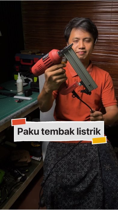 Pau tembak listrik #pakutembak #nailgun #elektrik #serbaguna