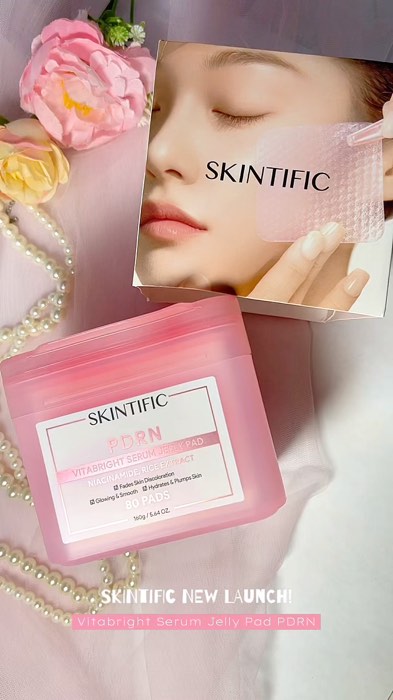 New Agaiin!! PDRN Jelly Pad Skintific💗 #skintific #pdrnjellypadskintific #jellypad #newlaunch