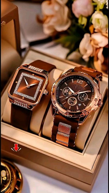 (Cod) Jam Tangan Wanita Buy1+Get1 Fashion Guc1 Mata/Gues Ring Tanggal Aktif Strap Rubber #spilshopeevideo #SpillRacunShopee #jamcouple #jamtangan