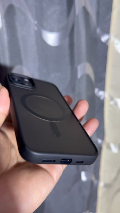 CASE MAGSAFE BLACK MATTE FOR IPHONE MURAH