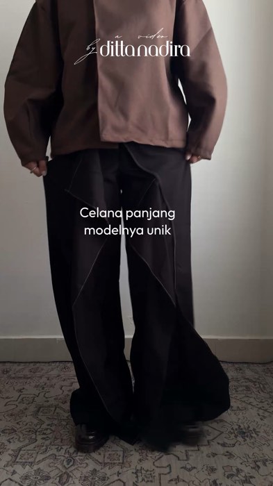 #longpants #celanawanita #celanalayer #celanapanjangwanita #celanaunik